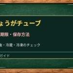 しょうがチューブは開封後いつまで？冷蔵保存と変色の見分け方